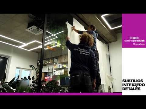 Stiklinės pertvaros apipavidalinimas grafika | Dizaino Pasaulis