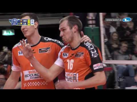 CLVolleyM - 4th Round Leg 4 - BERLIN Recycling Volleys vs Dukla LIBEREC 1