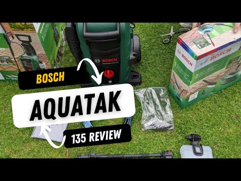 Bosch Universal Aquatak 135 Pressure Washer Review