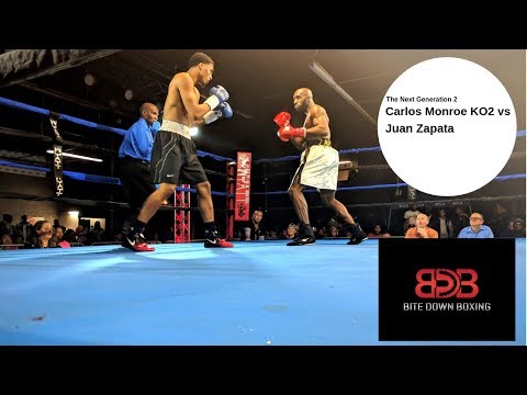 GA's SMW Carlos Monroe reacts to his commanding KO2 win in Cincy 10.20