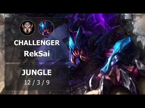 [Jungle] RekSai vs Elise | KR Challenger | Patch 9.4.264.1140