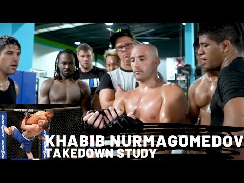 KHABIB TAKEDOWN BREAKDOWN - UFC fighters share secrets with Jared Gordon, Gilbert Burns + more