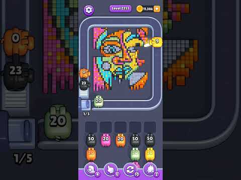 Pixel Flow Level 2355 Walkthrough