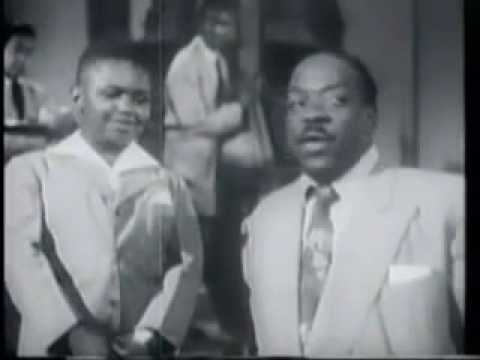 6 yrs old Frank Sugar Chile Robinson with Count Basie