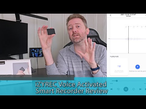 iZYREC Voice Activated Smart Recorder Review