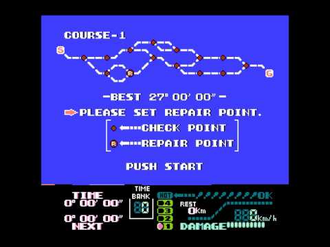 "Famicom Grand Prix II - 3D Hot Rally" Music : 3 - Just Start