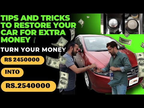 How To Restore Honda City For Car Profit (Tips to Restore Old Car)