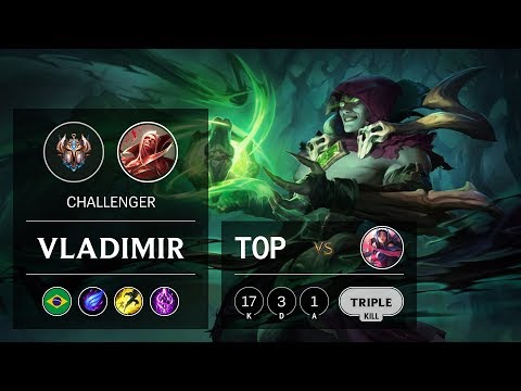 Vladimir Top vs Irelia - BR Challenger Patch 9.14