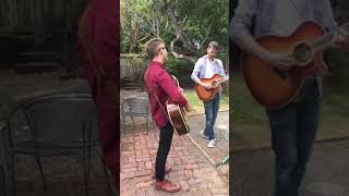 Matt Jaffe and Rob Dietrich "Lost Highway" Porch Fest run through