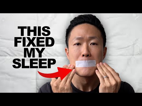 How I Fixed My Sleep With Mouth Taping (& How You Can Too)