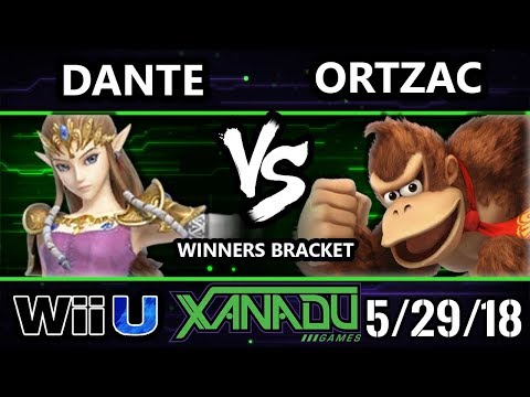 S@X 252 Smash 4 - Dante (Zelda) Vs. Ortzac (Donkey Kong) - Wii U Winners Bracket