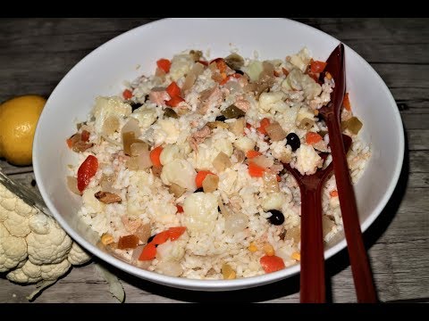 INSALATA DI RISO CON CAVOLFIORE