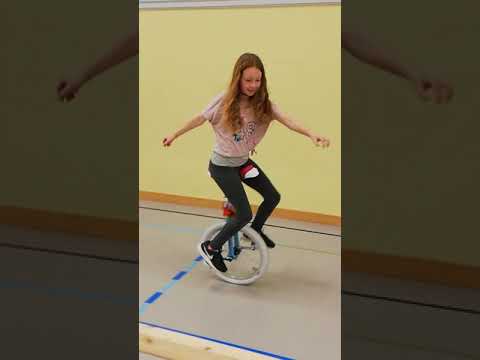 Training im Einrad Team Oberaargau