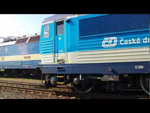 Odjezd ČD 362.070 v novém Najbrtu ze stanice Olomouc hl.n (FHD)