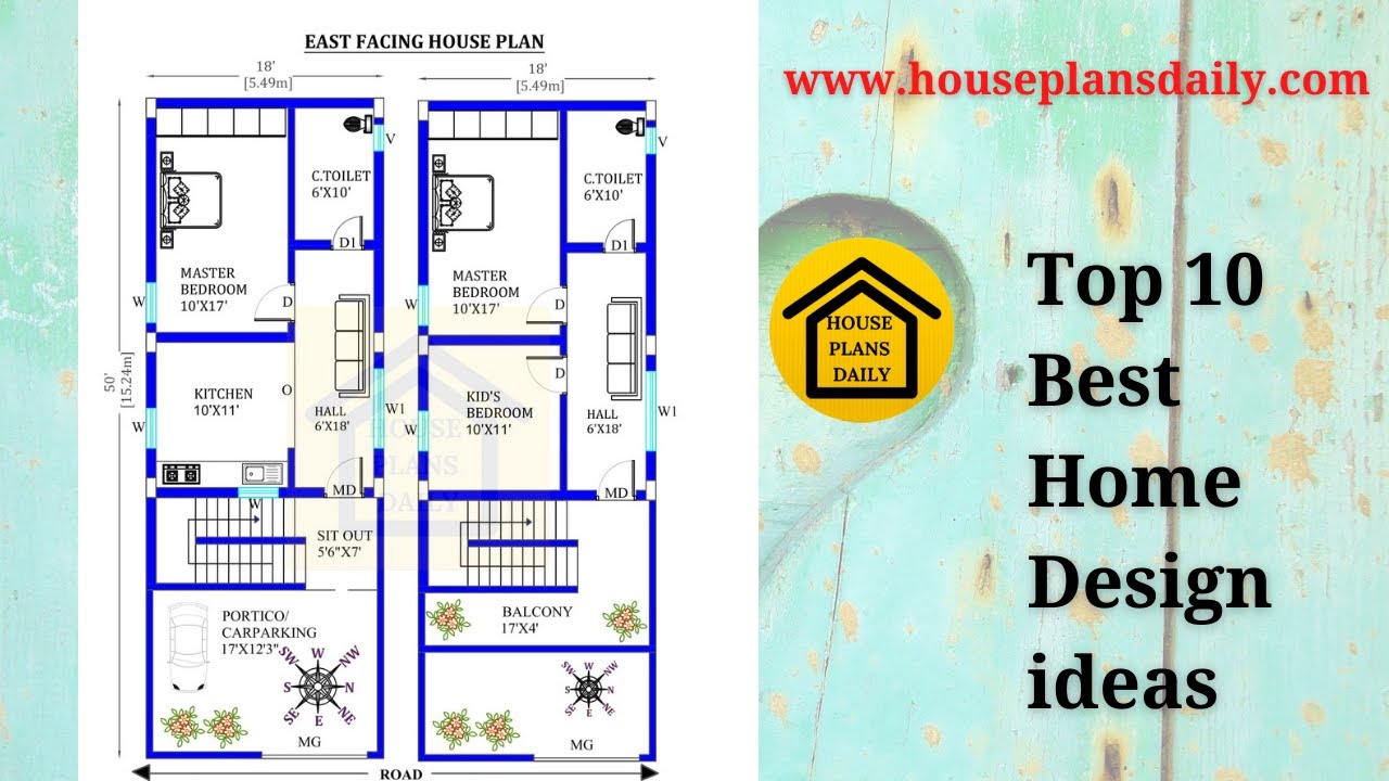 Top 10 Best Home Design Ideas  |Modern Vastu House Plans