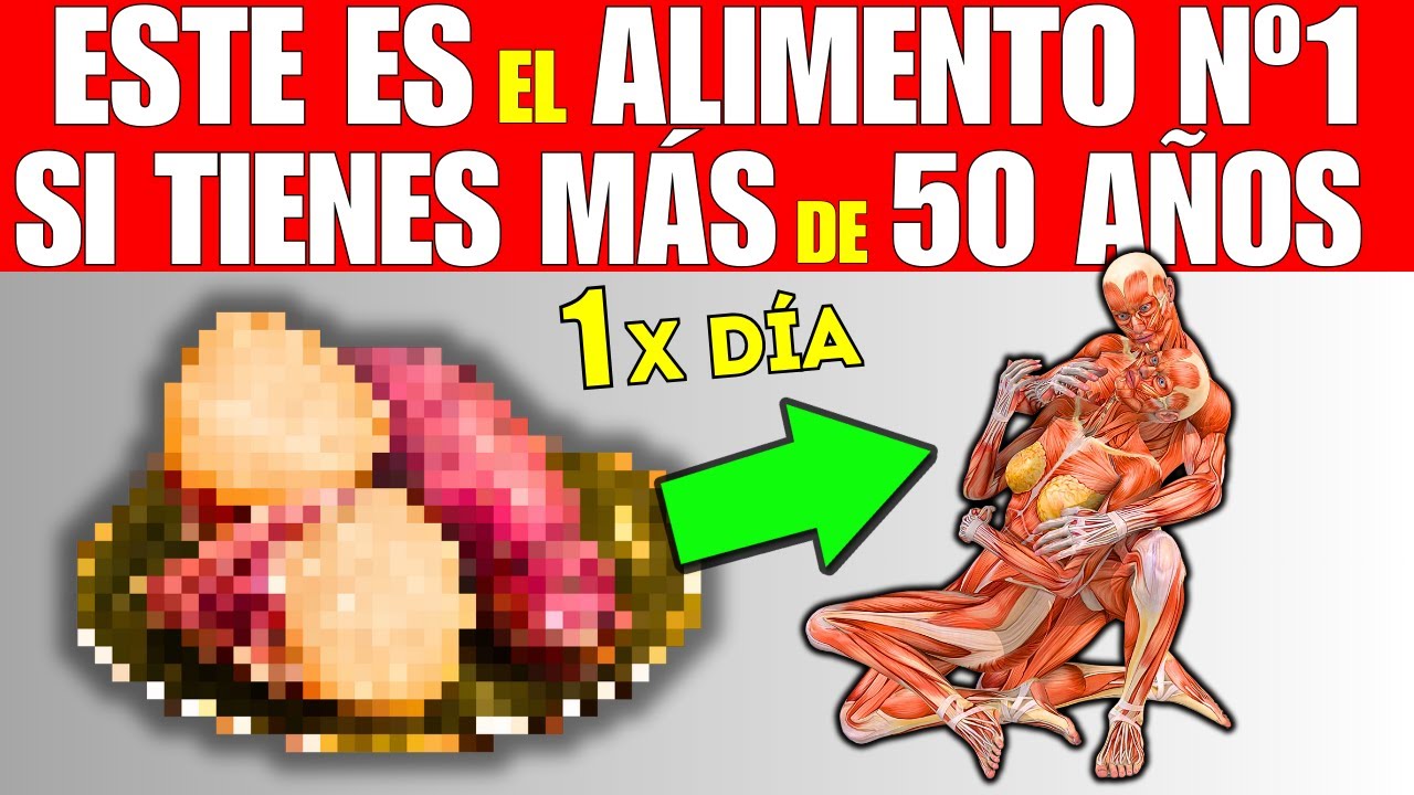 ALIMENTO #1 DESPUÉS de los 50 AÑOS (CÓMO TOMARLO)