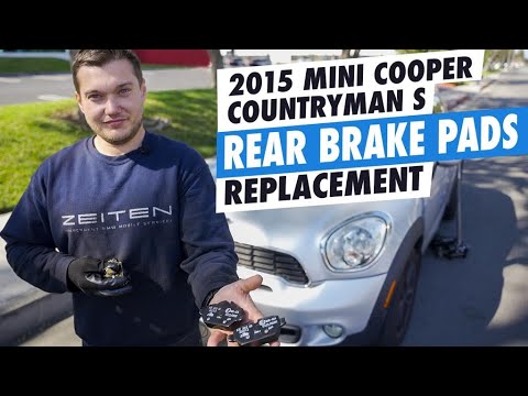 DIY Mini Cooper Countryman S Rear Brake Pads Replacement