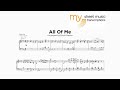 Erroll Garner - All of Me (Jazz Transcription)