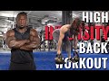 Try This High Intensity Back Workout | Train With Me