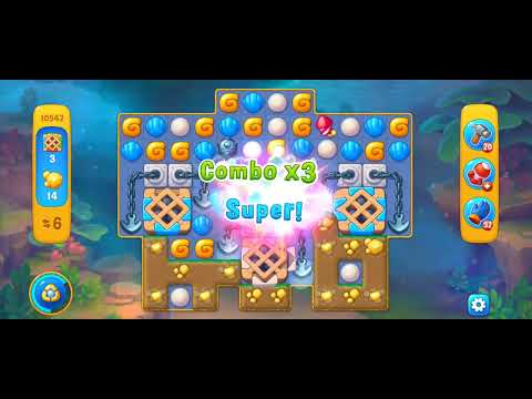 Fishdom Easy Level 10542 (No Boosters) @choraelmin