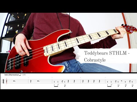 Teddybears STHLM - Cobrastyle - Bass Cover & Tabs