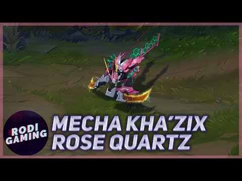 MECHA KHA'ZIX CHROMA ROSE QUARTZ - SKIN CHROMA PREVIEW IN ITALIANO - LEAGUE OF LEGENDS ITA