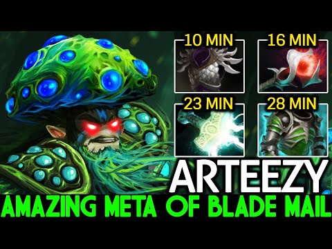ARTEEZY [Nature's Prophet] Amazing Meta of Blade Mail Top Pro Carry 7.26 Dota 2