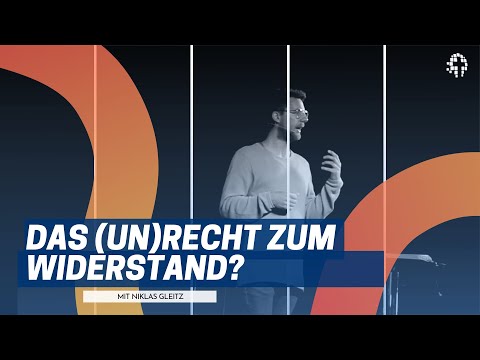 Glaube & Politik | Das UnRecht zum Widerstand | Niklas Gleitz | Kirche für Bonn