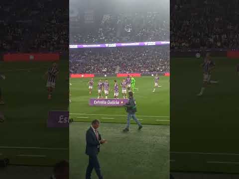 Real Valladolid 1 - 2 RCD Mallorca Himno A Capella Aúpa Pucela
