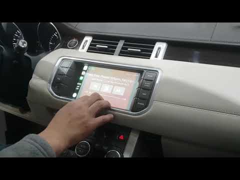 2015 Range rover evoque apple carplay install