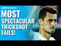 Most Spectacular Tennis Trickshot FAILS!