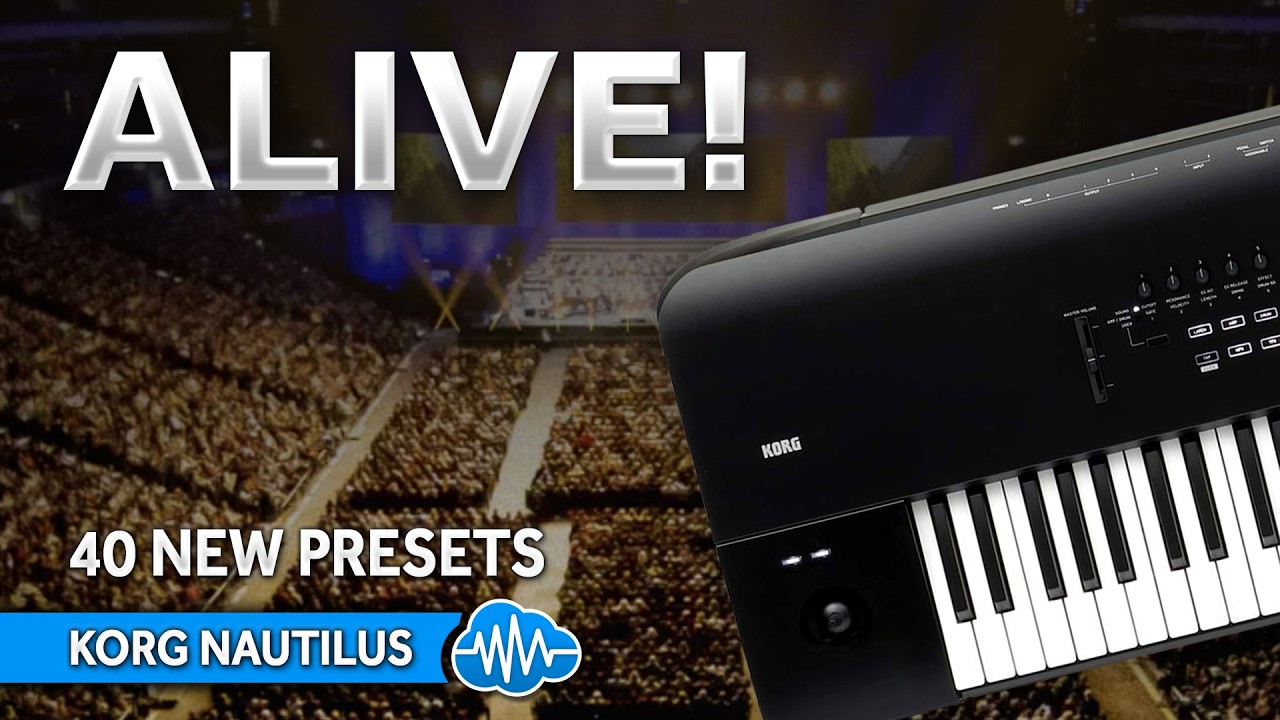 RML003 - Alive! Vol.1 - Korg Nautilus ( 40 presets ) - Video Preview 1