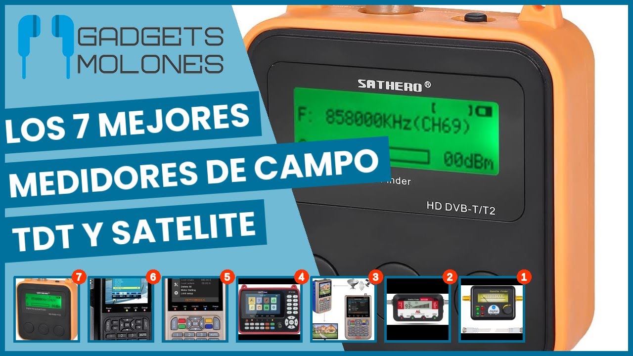 Los 7 mejores medidores de campo tdt y satelite