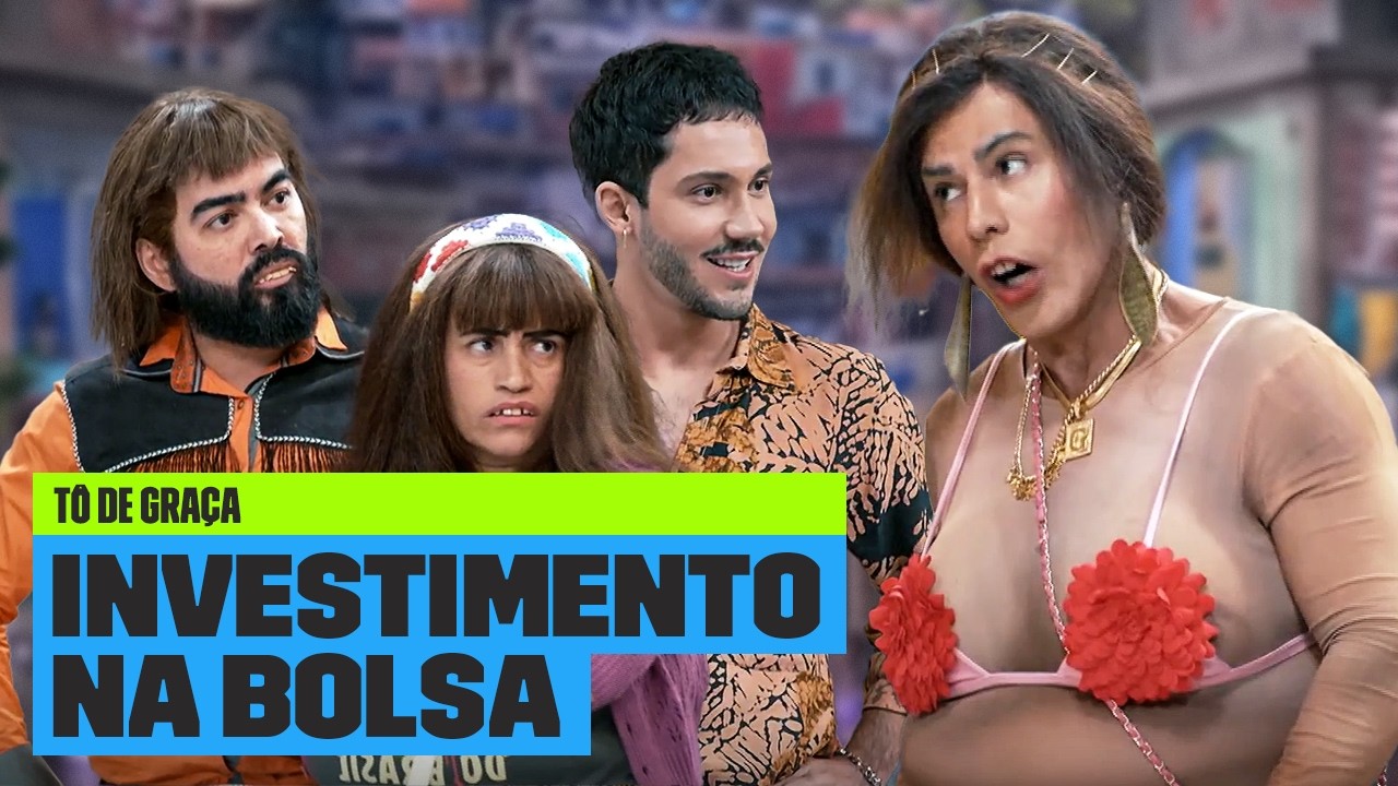 Graça INVESTE na BOLSA de valores! | Tô de Graça | Temporada 8 | Multishow