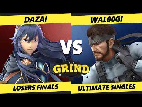 Smash Ultimate Tournament - Dazai (Lucina) Vs. Wal00gi (Snake) The Grind 90 SSBU Losers Finals
