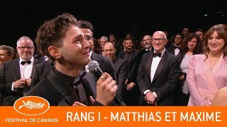 MATTHIAS ET MAXIME  RANG I  Cannnes 2  VO