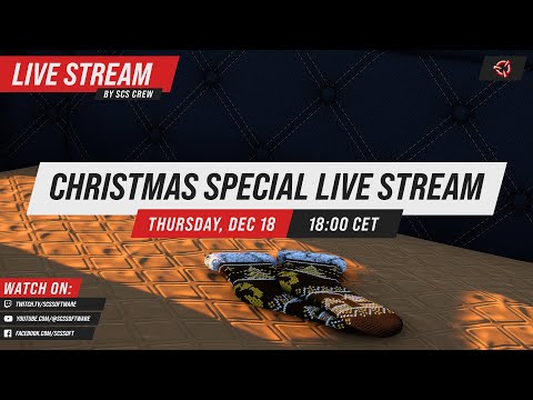 SCS Software Christmas Special Livestream 🎅🎁