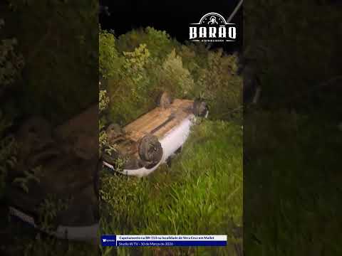 🚨 ACIDENTE NA BR-153 NO TRECHO ENTRE MALLET E RIO AZUL | Plantão SW #noticias #acidente #paraná