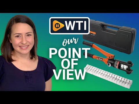 AMZCNC 12 Ton Hydraulic Cable Lugs - WTI product video review