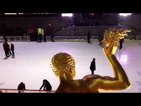 Rockefeller ice rink, New York (3-23-17)