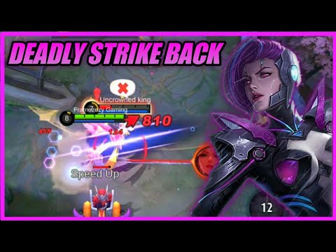 DEADLY STRIKE BACK NATALIA KILL AND RUN | ASSASSIN SUPPORT GAMEPLAY - MLBB