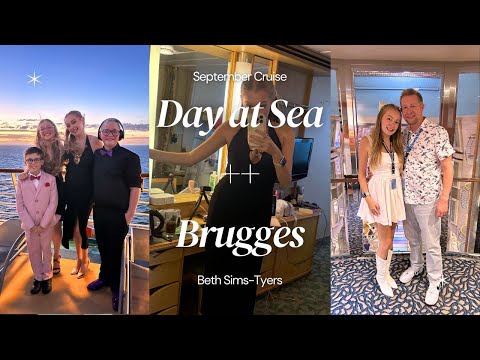 Thumbnail for Sea Day  🌊 | Formal Night ✨ | Bruges 🇧🇪 | Grease Show & White Night! | Independence of the Seas