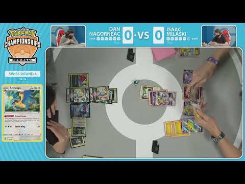 TCG Isaac Milaski Vs Dan Nagorneac 2023 Pokémon Arlington Regional Championships Swiss R4