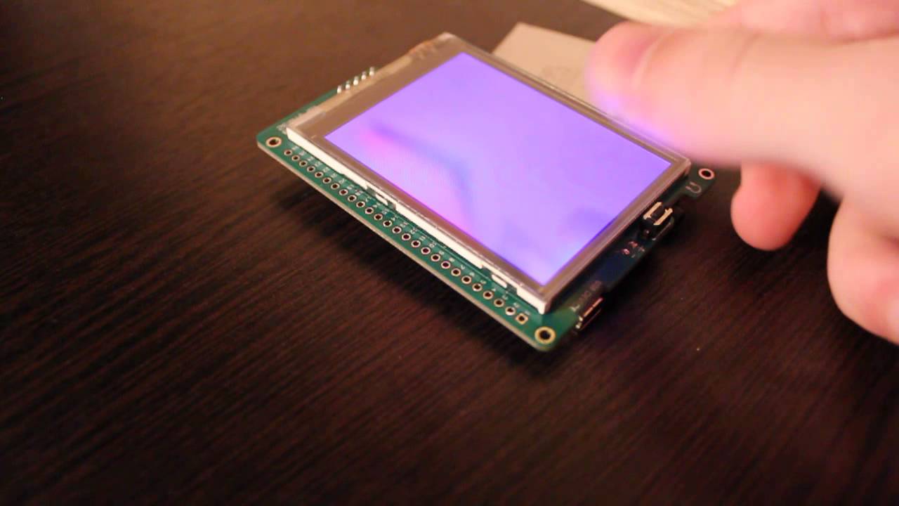 Mikromedia display test