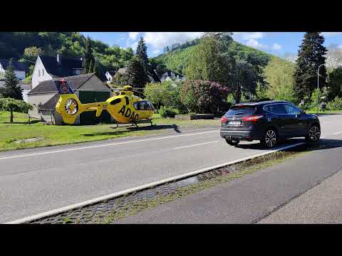 ADAC Hubschrauber Start