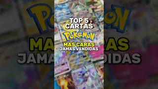 Las 5 cartas POKÉMON más CARAS del mundo #pokemon