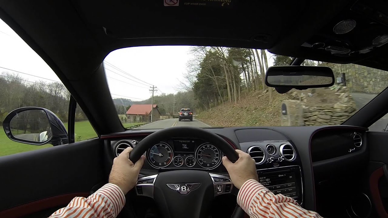 2015 Bentley Continental GT Speed POV Test Drive