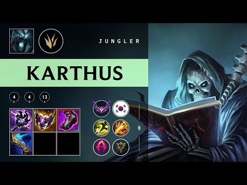 Karthus Jungle vs Viego - KR Master Patch 25.24