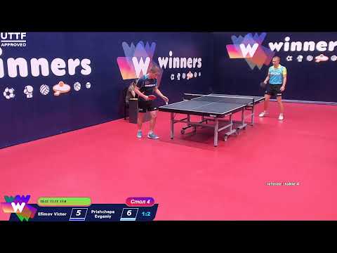 Efimov Victor - Prishchepa Evgeniy Winners Table Tennis League  10:30 03.09.2020
