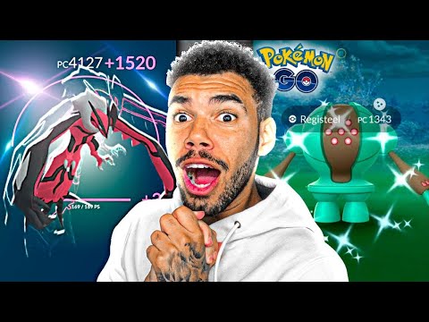 O LENDÁRIO SHINY QUE EU QUERIA & YVETAL LEVEL 50 - POKEMON GO | Cris |